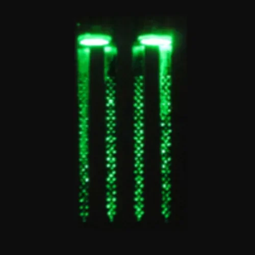 256 channel probe with optical fibers