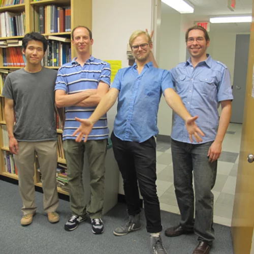 Lab members in 2012